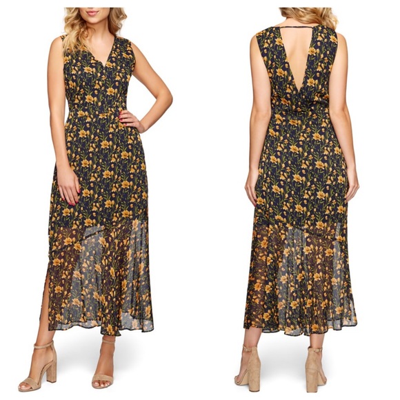 Sam Edelman Dresses & Skirts - Sam Edelman Sleeveless Floral Maxi Dress